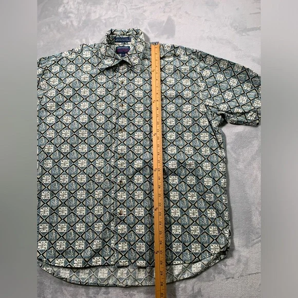 Christopher rand Geometric Patterned Shirt - Picture 4 of 10